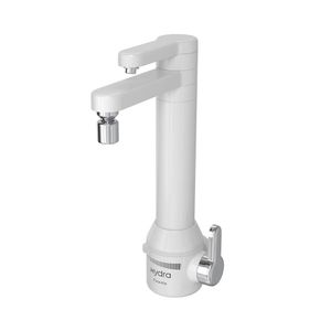 Torneira Elétrica Puravitta Com Purificador De Bancada Branca Hydra 110v