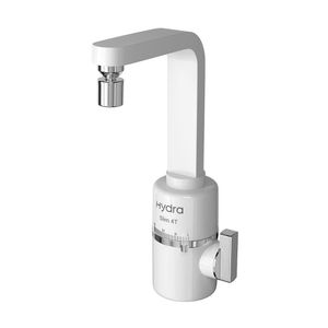 Torneira Elétrica Slim 4t De Bancada Branca Hydra 110v