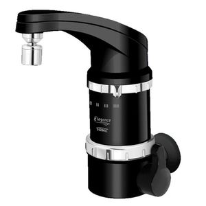 Torneira Elétrica Bica Alta Móvel 4t De Parede Elegance Fame - Preta Voltagem:220v 220v