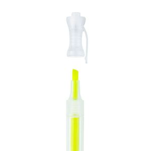 Marca Texto Fluorescente Transparente Brw Amarelo