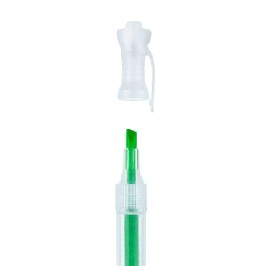 Marca Texto Fluorescente Transparente Brw Verde