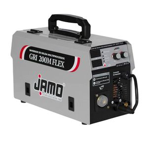 Máquina Inversora De Solda 200A Monofásico MIG FLUX MMA e TIG - GRI 200M FLEX 220V