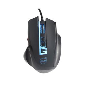 Mouse Gamer Moba Pro 5000 Dpi Usb 2.0 Preto - Dazz
