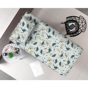 Jogo De Cama Infantil Estampado Solteiro 2 Peças - Kids - Dino Selva