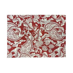 Jogo Americano Normandie Alcachofra Vermelho Blauss Maison