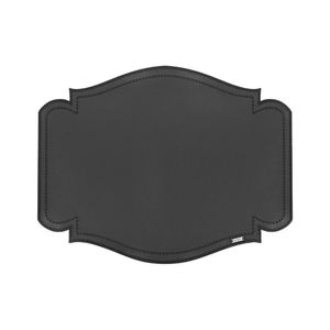 Lugar Americano Em Corino Skin 46x36cm Mameg Preto