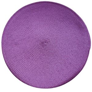 Kit 4 Sousplats Yoi Púrpura Metálico 38cmx38cm roxo