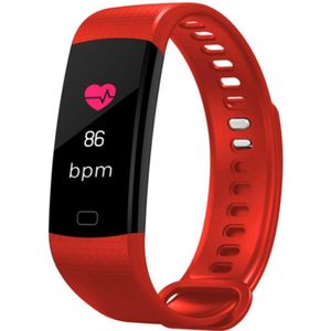 Smartwatch Smart Band 4 à Prova D'água - Vermelho