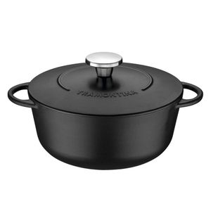 Caçarola Tramontina Em Ferro Esmaltado Com Revestimento Antiaderente Starflon Excellent 24 Cm 4 L