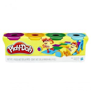 Massinha De Modelar Kit Play Doh 448g - Hasbro - 4 Potes