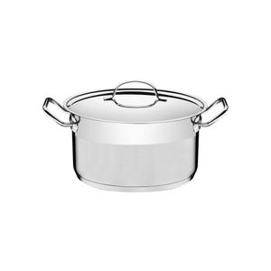 Caçarola Tramontina Professional Funda Em Aço Inox Fundo Triplo Com Tampa Plana 20 Cm 3,6 L