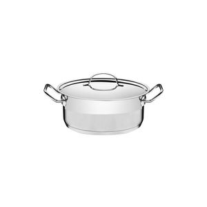 Caçarola Tramontina Professional Em Aço Inox Fundo Triplo Com Tampa Plana 16 Cm 1,4 L
