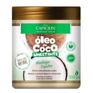 Máscara Umectante Capilar Capicilin Umectante óleo De Coco 500g