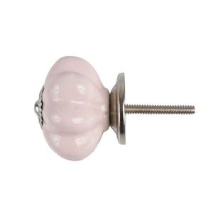 Puxador Para Porta Vênus em Cerâmica Rosa Cd7002 3X4X4Cm