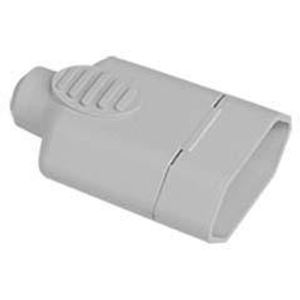 Plug Fêmea Ilumi 2 Polos 10A 250V Branco