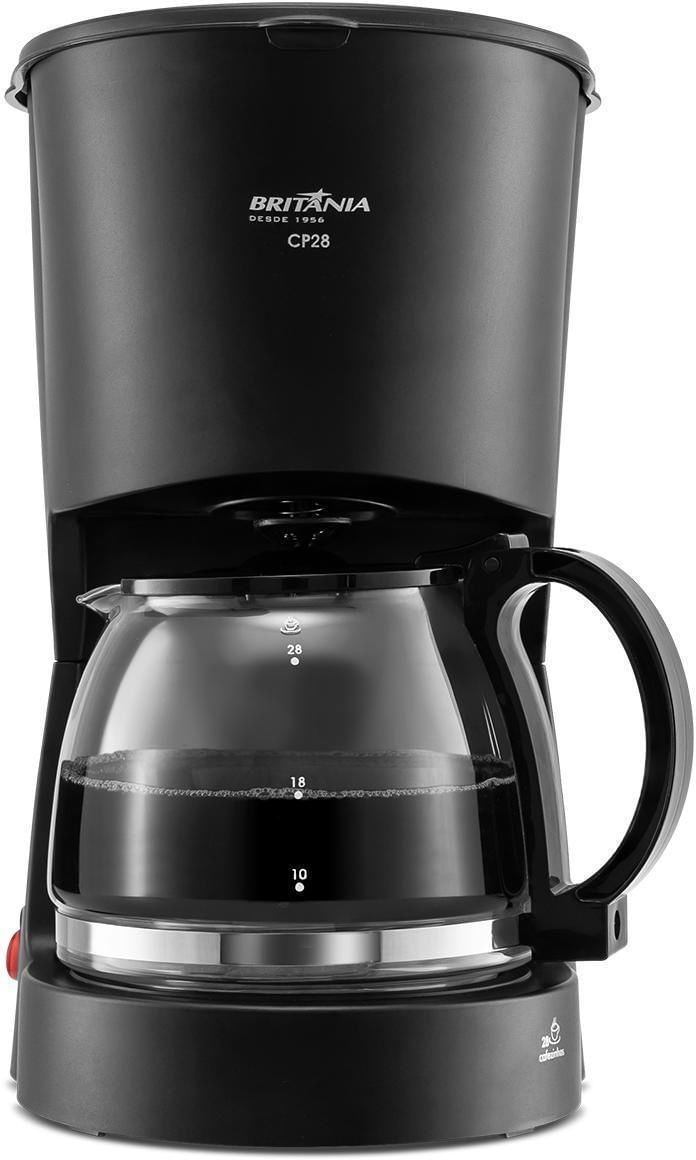 Cafeteira-Eletrica-Britania-CP28-Preto-110V