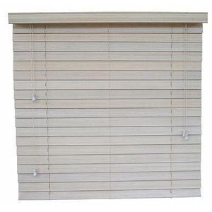 Persiana Horizontal de Bambu Top Flex Patina 50mm 140x140cm