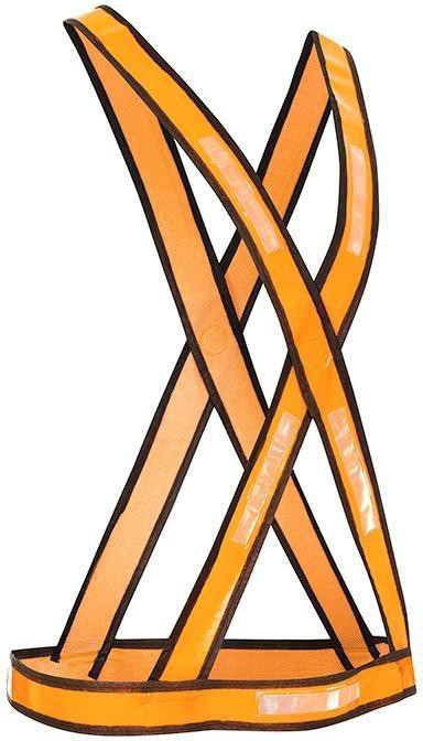 Colete-Refletivo-Para-Sinalizacao-EPI-Delta-Plus-Laranja-e-Branco