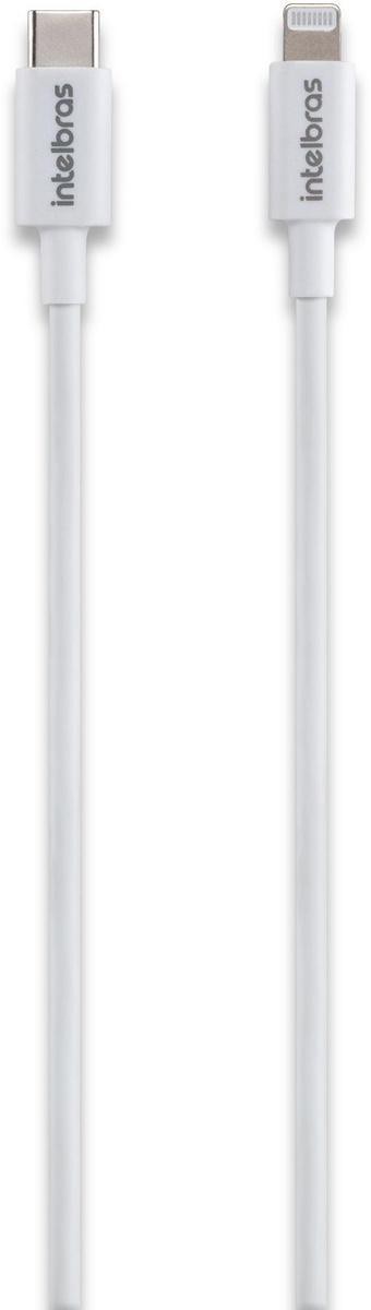 Cabo-Intelbras-Usb-C-Lightning-12M-Pvc-Branco-Eucl-12Pb