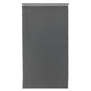 Persiana Top Flex Horizontal Pvc 25Mm 80X160Cm Cinza