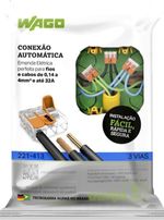Conector-Eletrico-Emenda-Wago-3-Polos-Pacote-com-4-Unidades
