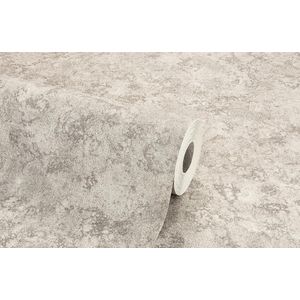 Papel De Parede Bobinex 1027 Cimento Cinza