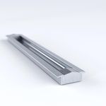 Puxador-Tipo-Concha-WF-C-100-160mm-Formato-Barra-Chata-Escovada
