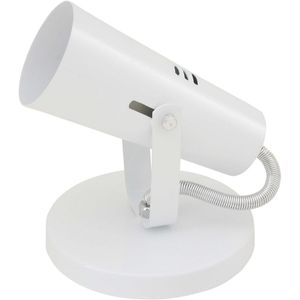 Spot de Sobrepor 1 Lâmpada Focus Cilindrico 60W Alumínio Auremar 1007/1 Branco Bivolt