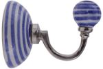 Cabide-Para-Roupas-em-Geral-Venus-Victrix-Ceramica-Circulo-Azul