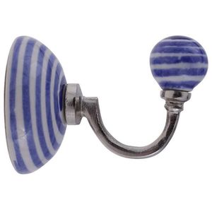 Cabide Para Roupas em Geral Vênus Victrix Cerâmica Circulo Azul