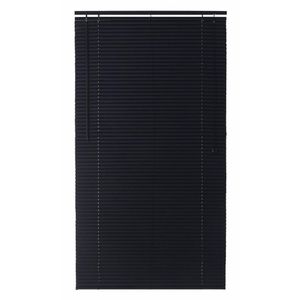 Persiana Top Flex Horizontal Pvc 25Mm 80X160Cm Preta