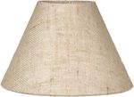 Cupula-Para-Abajur-Conica-60W-Acetato-Tecido-e-Metal-Primor-451-017-Bege