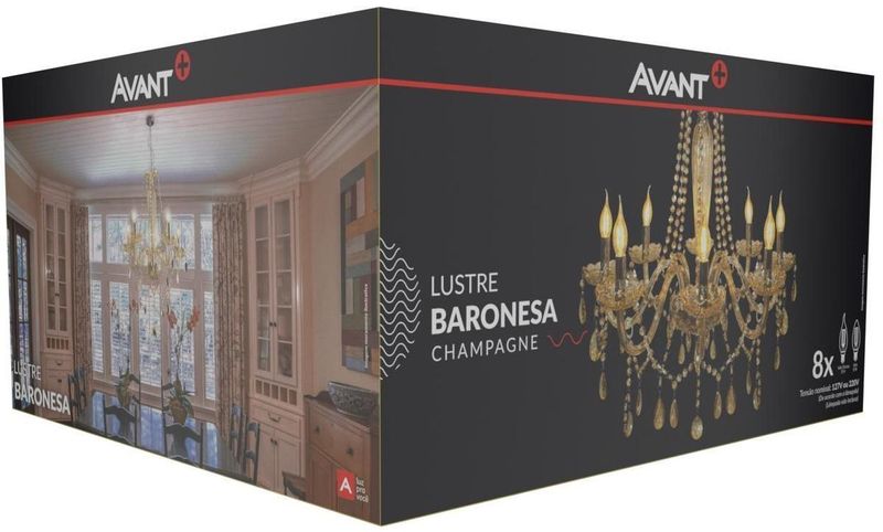 Lustre-8-Lampadas-Baronesa-E14-Aco-e-Vidro-Avant-Champagne