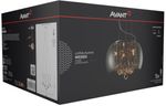 Lustre-5-Lampadas-Wessex-G9-Aco-e-Vidro-Avant-Fume-Espelhado-Bivolt