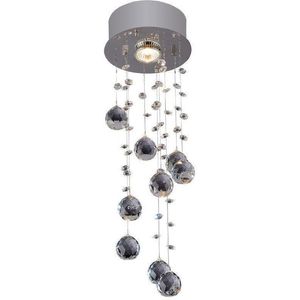 Plafon Spiral Rd 1 Lamp Gu10 10W Bronzearte CS741601/ Cristal  Bv