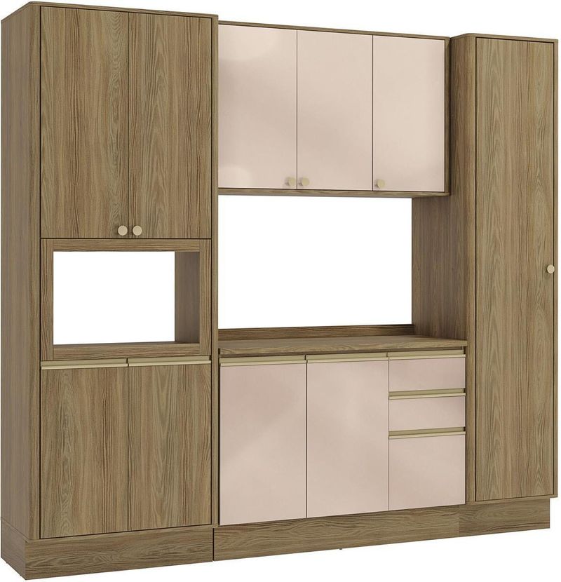 Torre-Quente-80cm-2-Fornos-4-Portas-100--MDF-Curve-Kappesberg-N630-NG-Nogueira