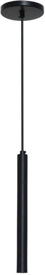 Pendente-1-Lampada-Tubing-Cilindro-G9-60W-Aluminio-Auremar-19202-1-Preto-Bivolt