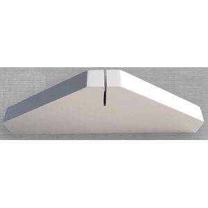 Suporte de Prateleira Para Bancada Moldurama de MDF Branco 3x15x35cm
