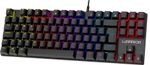Teclado-Gamer-Mecanico-Royal-Cross-TKL-Blue-Switch-ABNT2-RGB-PretoWarrior-TC312