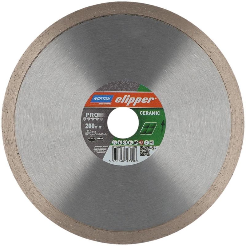 Disco-de-Corte-Para-Ceramica-Norton-Clipper-Pro-Ceramic-200mm
