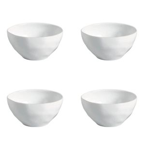 Conjunto De Cumbucas 04 Peças 560ml Orgânico New White Porto Brasil