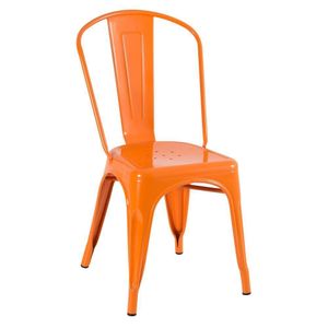 Cadeira Iron Tolix Laranja Laranja