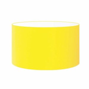 Cúpula Abajur Cilíndrica Cp-7027 55x30cm Amarelo