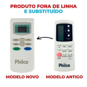 Controle Ar-condicionado Philco 9.000 E 12.000 Btus único