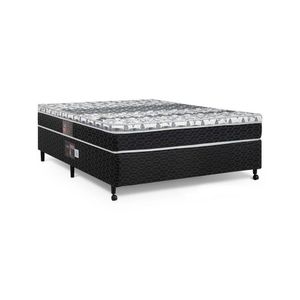 Cama Box + Colchão Castor Casal Class One Face