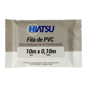 Fita Pvc S-adesivo 100mm X 10m Para Tubo 1 Unidade