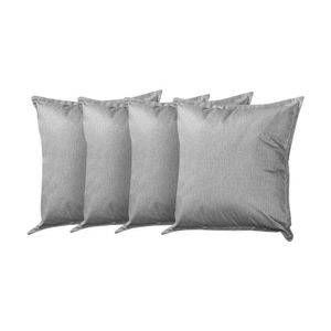 Kit 4 Almofadas Decorativas Bali Linho Cinza - Cinza
