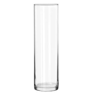 Vaso Vidro Cilindro Comprido 50x11 Cm Transparente