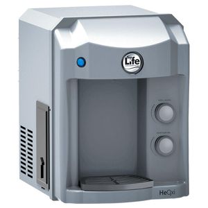 Purificador De Água Alcalina Ionizada Com Ozônio Gelada Heoxi - Top Life Prata 220v