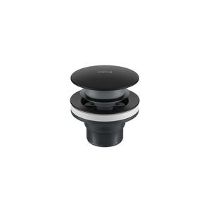 Válvula Para Lavatório Deca Click 1601.bl.cli.mt Black Matte